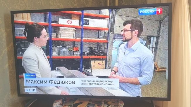 Texel Portal FX в сюжете «Россия-1» о Технополисе Москва